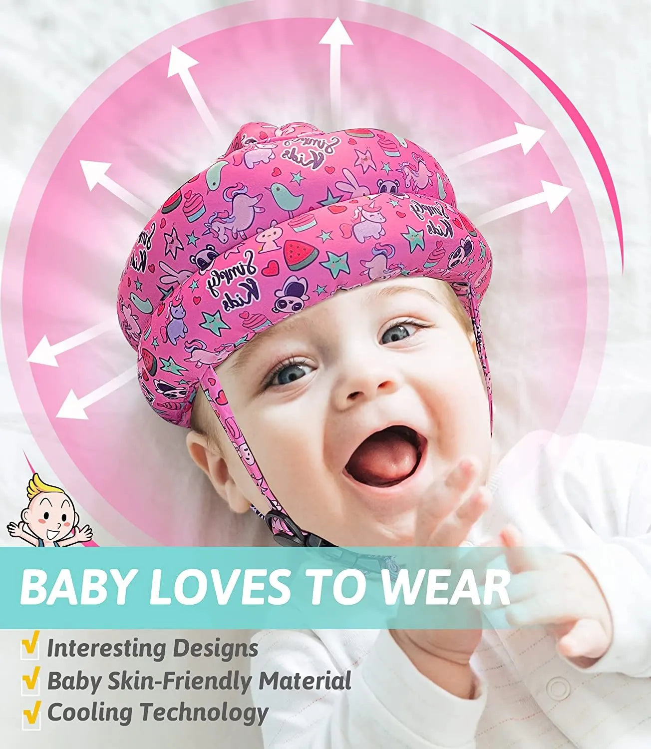 Baby Safety & Head Protection Helmet